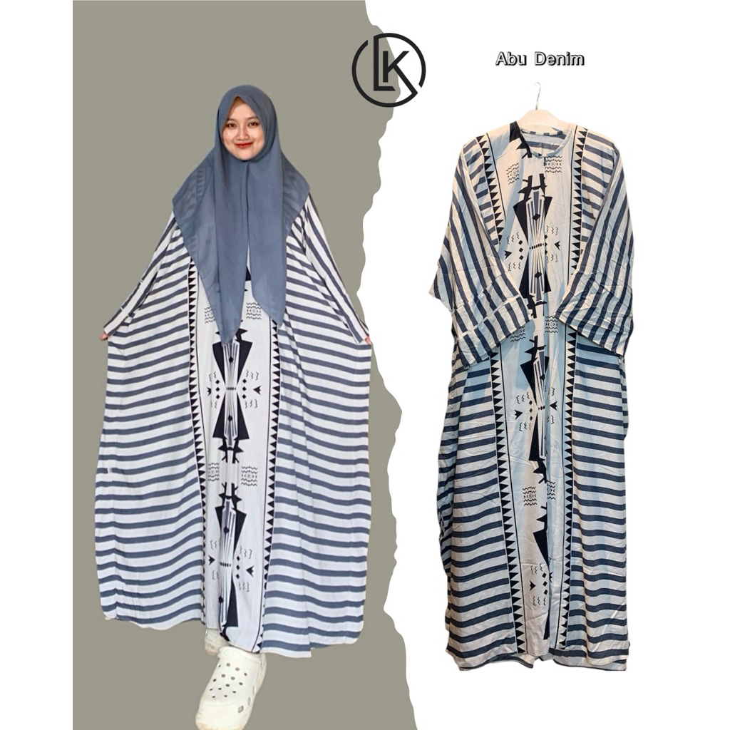 Gamis Kaftan Dayli Rayon Premium Motif Zhafira Terbaru Burgundi Madeena fashion Kaftan Motif Bahan R