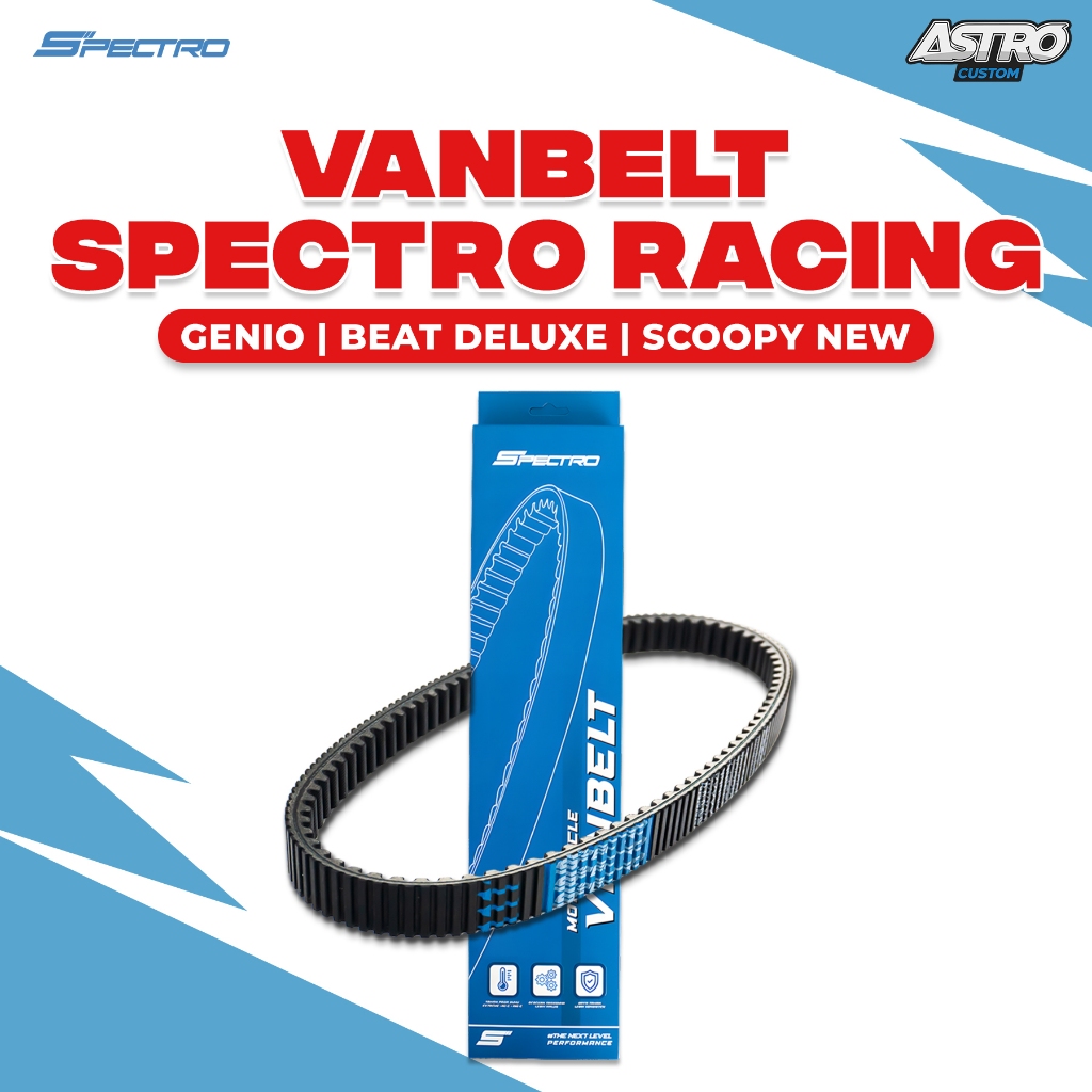 Vanbelt Spectro Beat Deluxe Street Genio Scoopy New KOJ Vario 125 150 Mio Fino 115 V belt CVT Racing