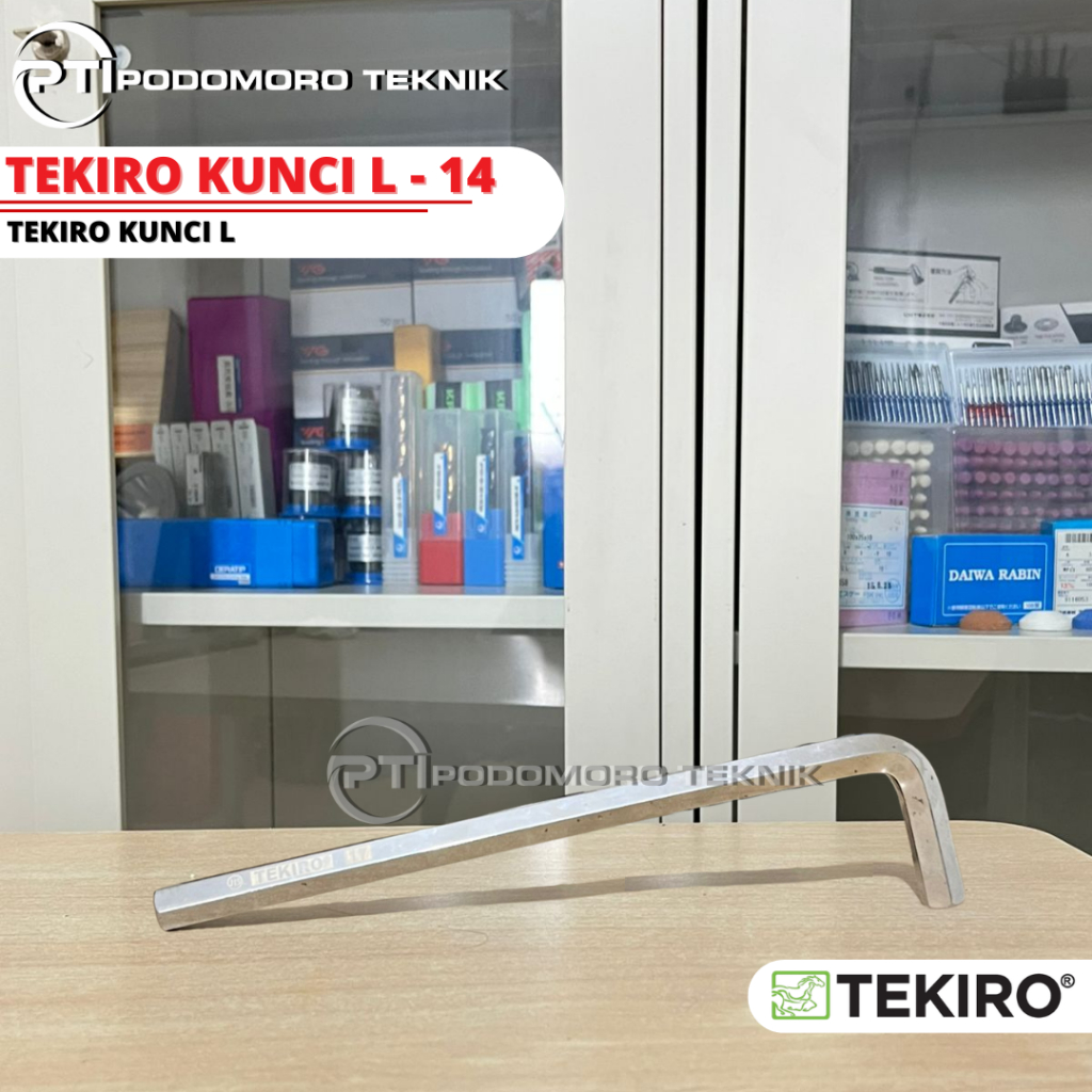 TEKIRO KUNCI L PANJANG 14 MM / KUNCI L PANJANG / TOOLS TEKIRO ORIGINAL
