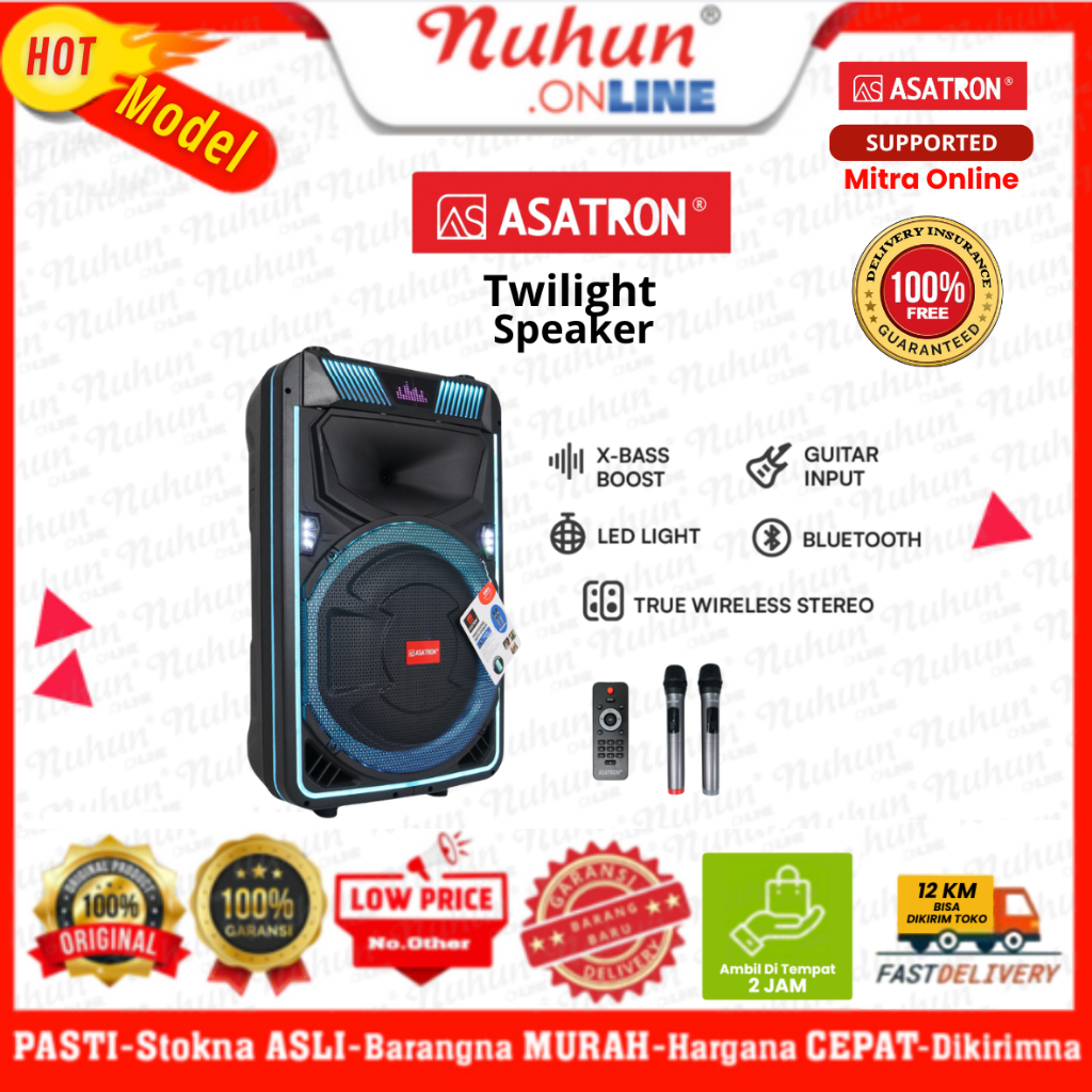 Asatron Speaker Twilight Bluetooth Karaoke