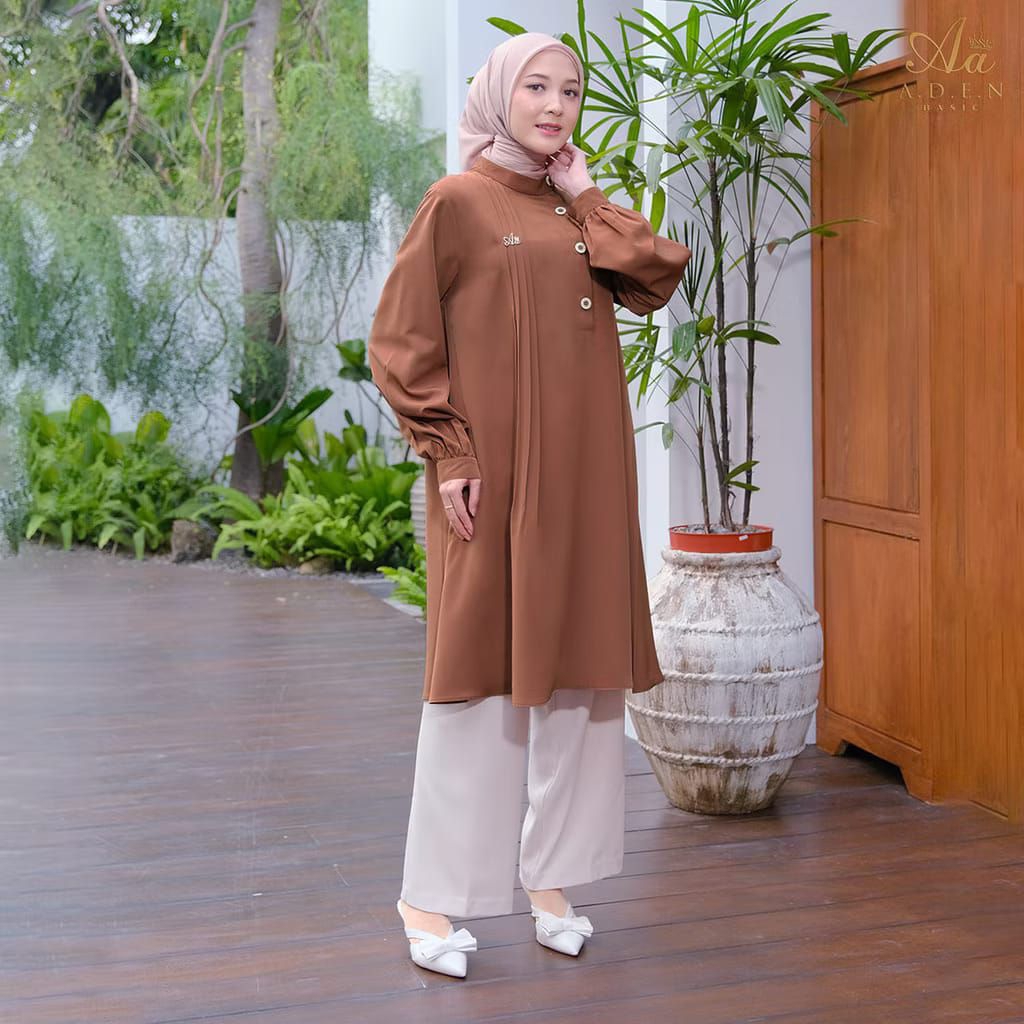leticia tunik by Aden hijab / Aden basic
