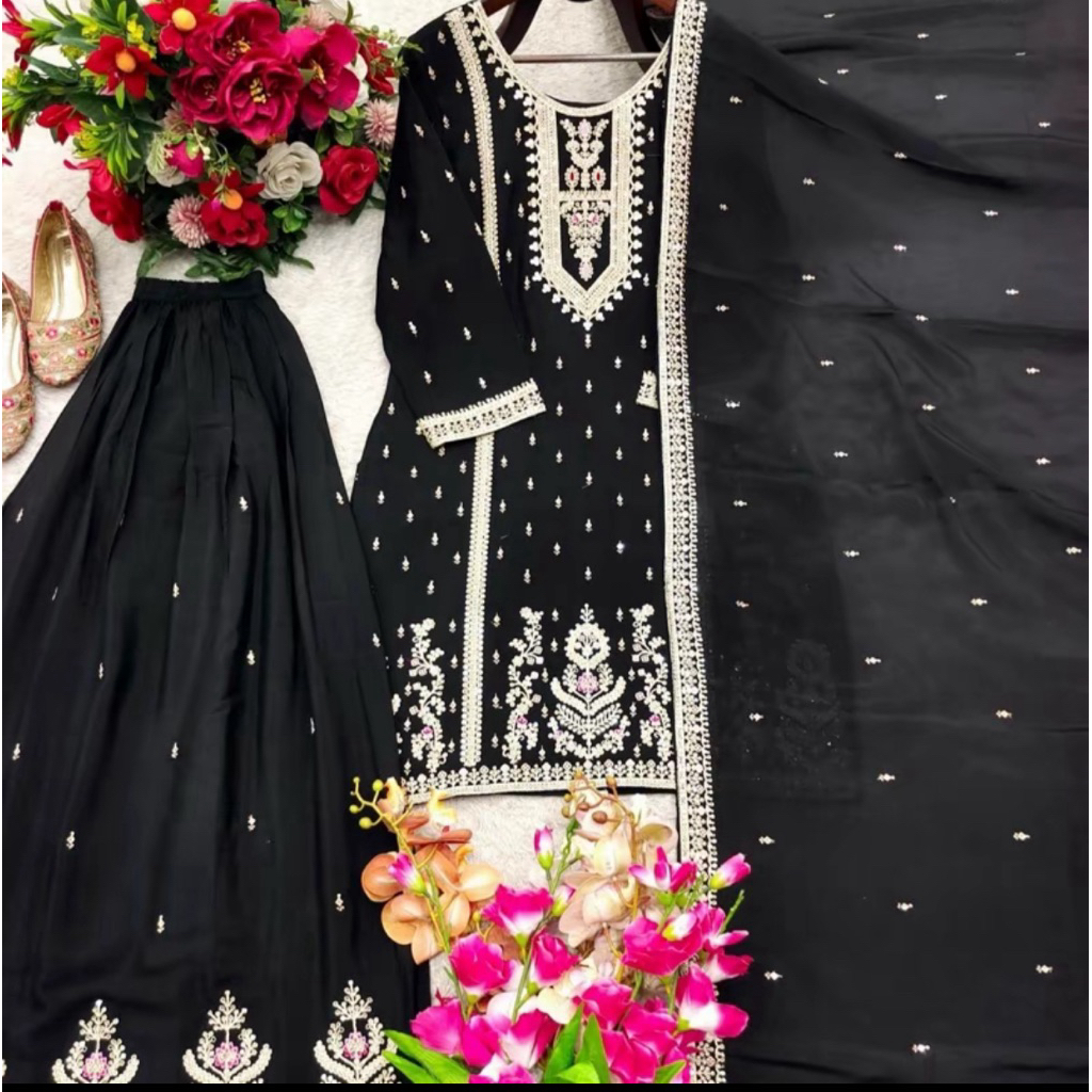 Baju Setelan celana palazzo asli India