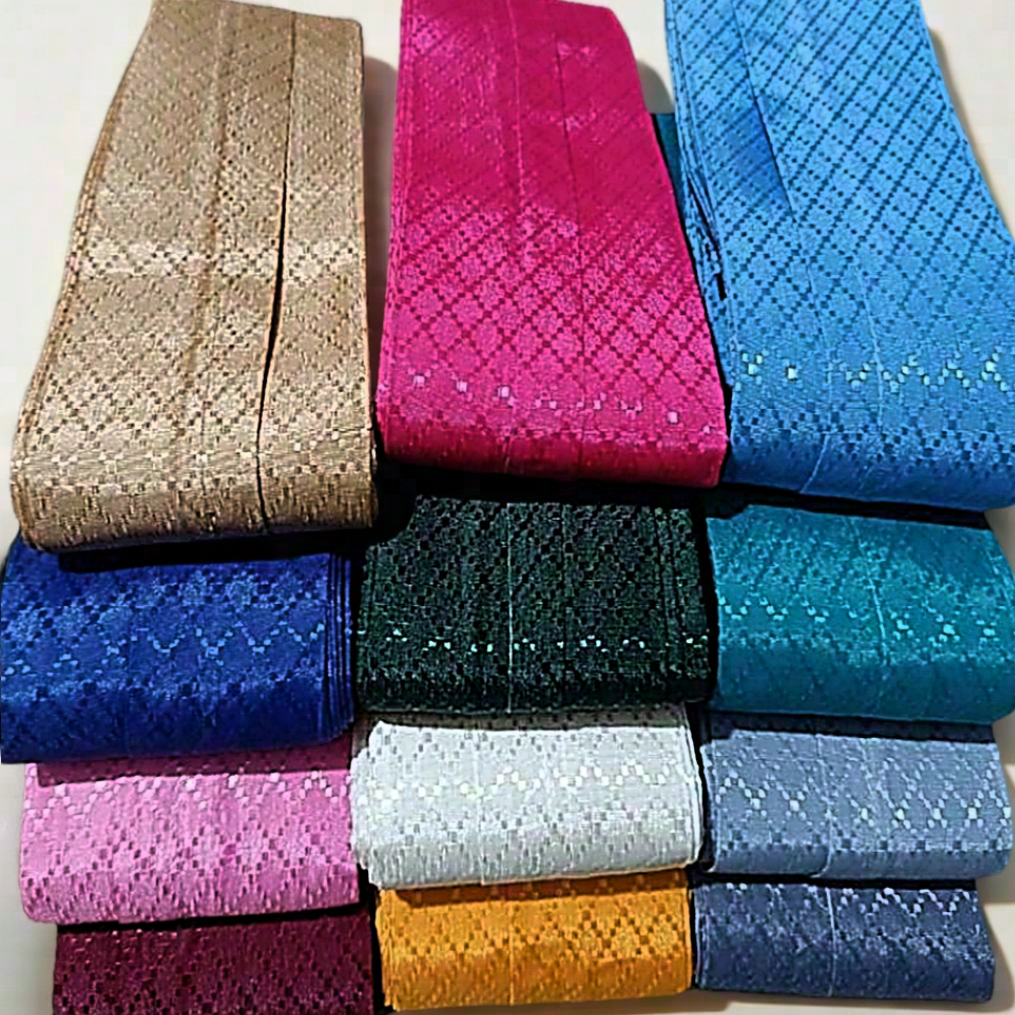 Gorden Plisket Sido Polos Abu Tua 100x150cm - Model Serelek, Bahan Lokal Satin Wajik, Desain Elegan