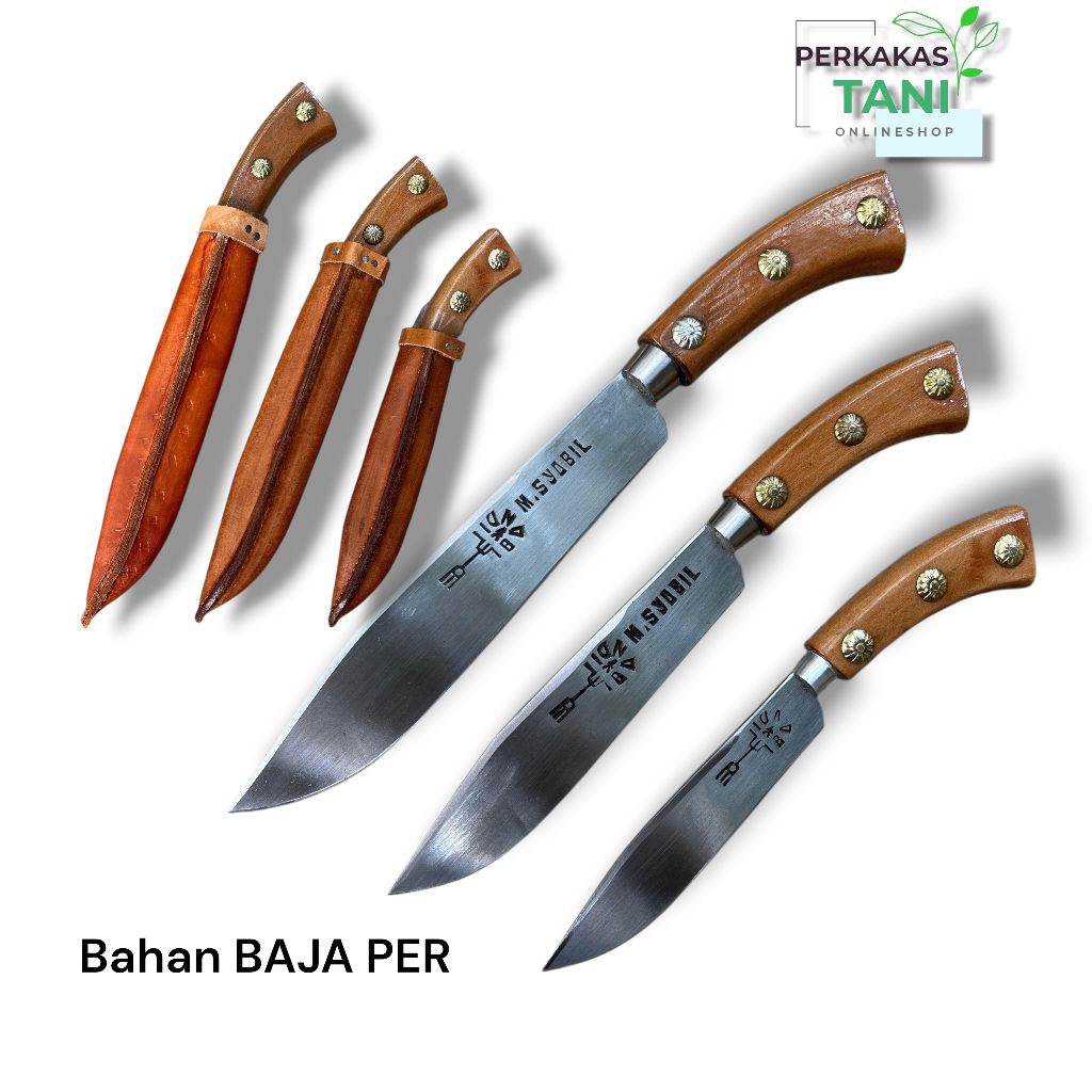 pisau garpu baja per asli