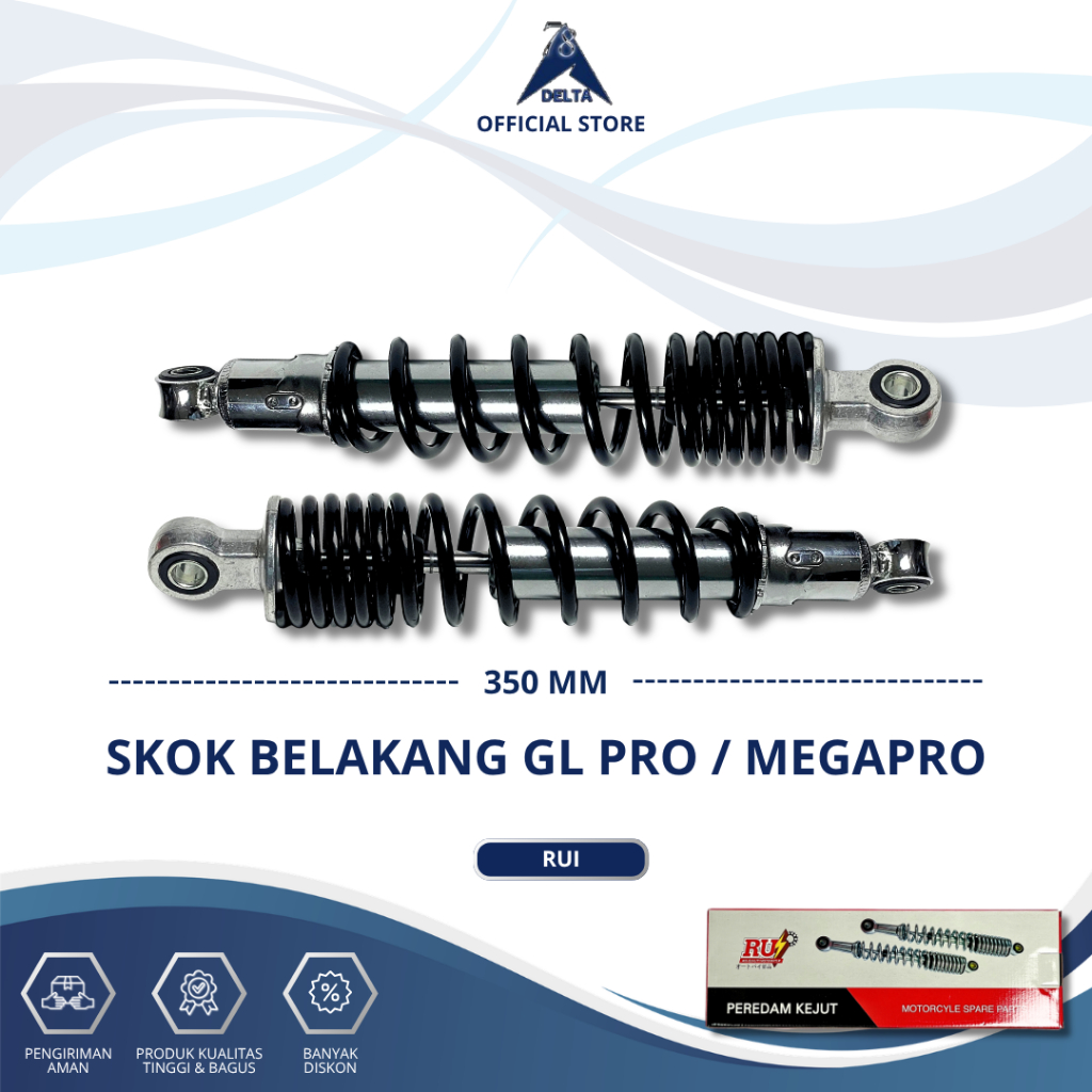 SKOK BELAKANG GL PRO/MEGAPRO - SHOCK BELAKANG HONDA (GL PRO / TIGER / MEGAPRO)