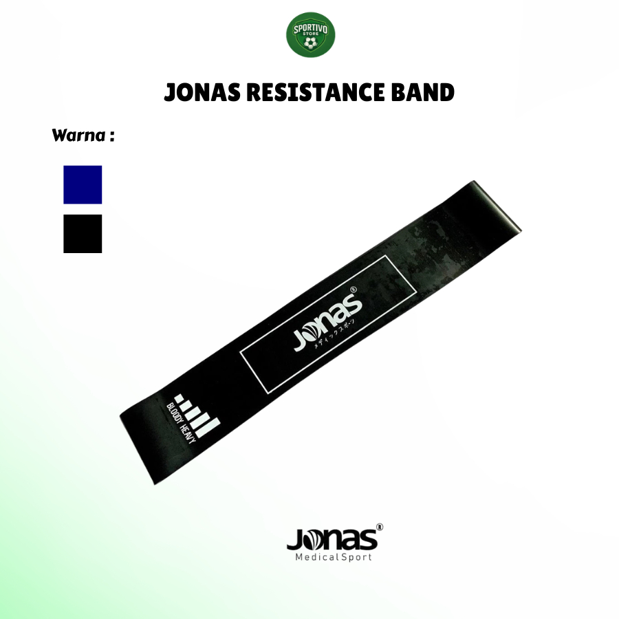 Jonas Resistance Bands Karet Elastis Alat Untuk Olahraga Latihan Kaki Yoga Sepakbola Futsal