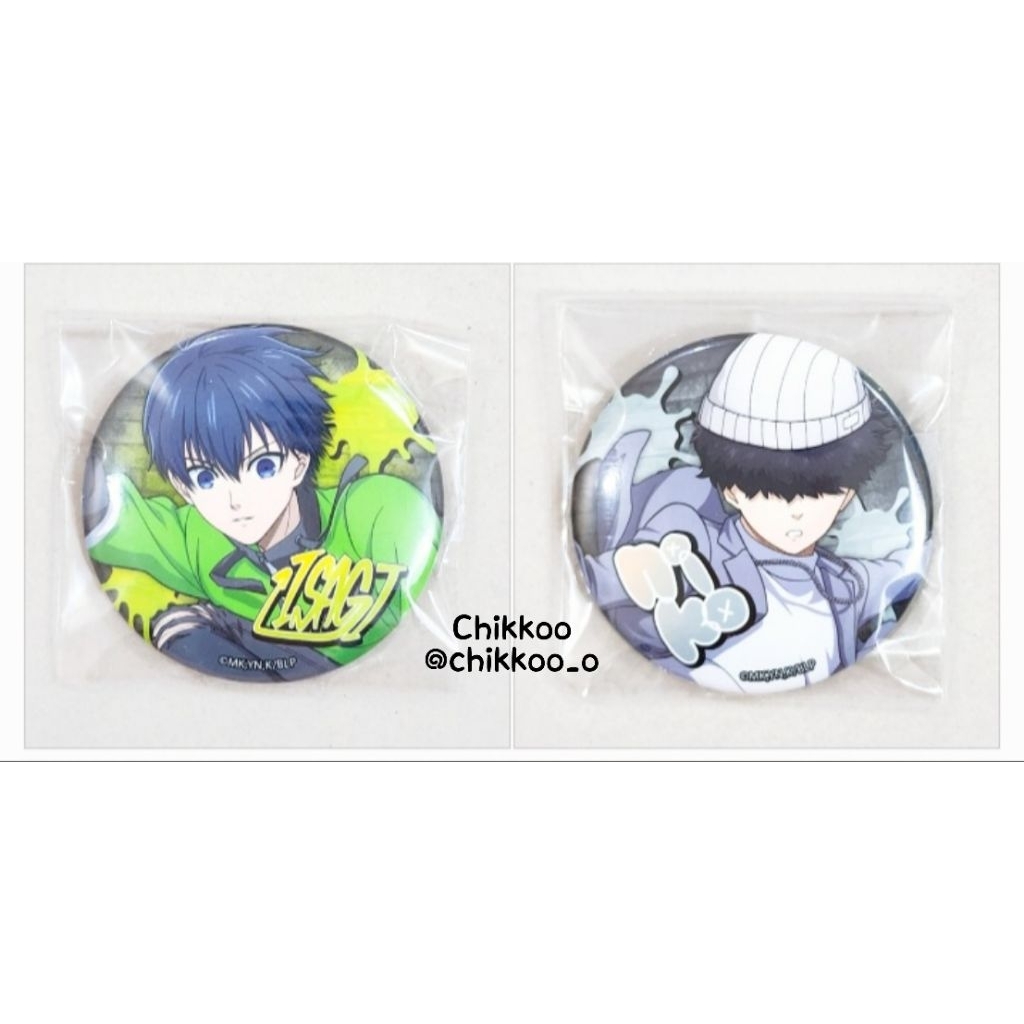Blue Lock Skater Can Badge