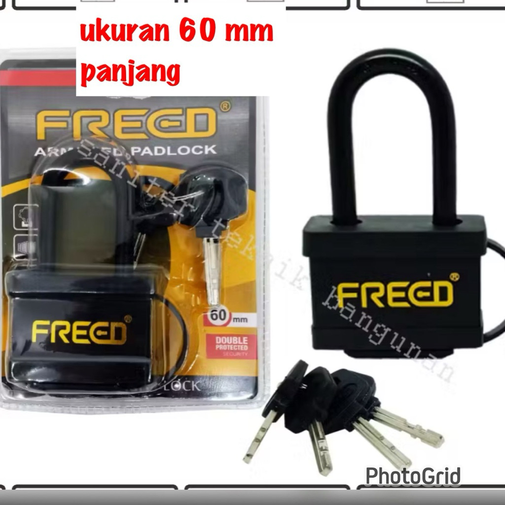 gembok pagar anti air gembok 60 mm water proof gembok pagar gembok pagar gerbang ukuran 60 mm anti a