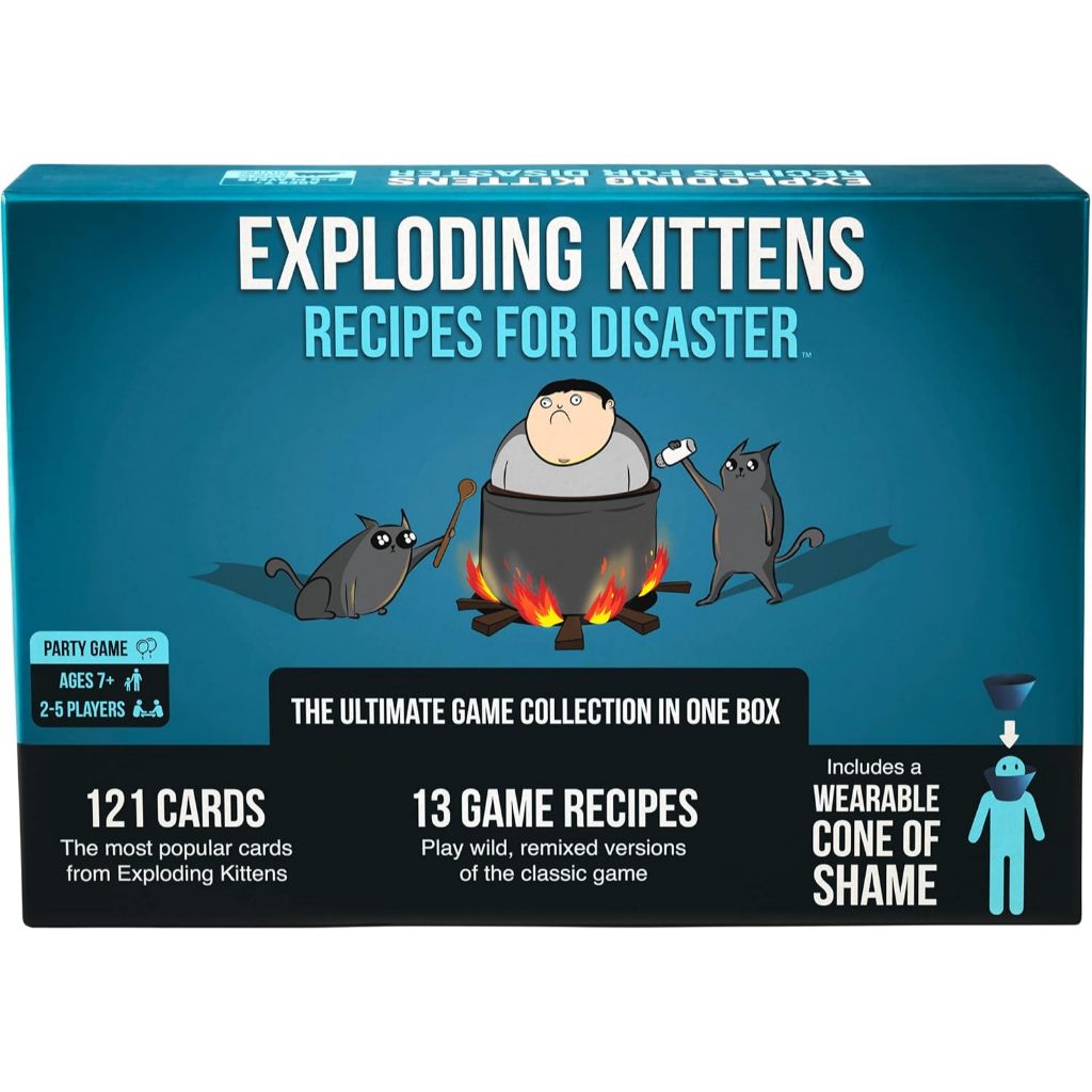 EXPLODING KITTENS RECIPES FOR DISASTER