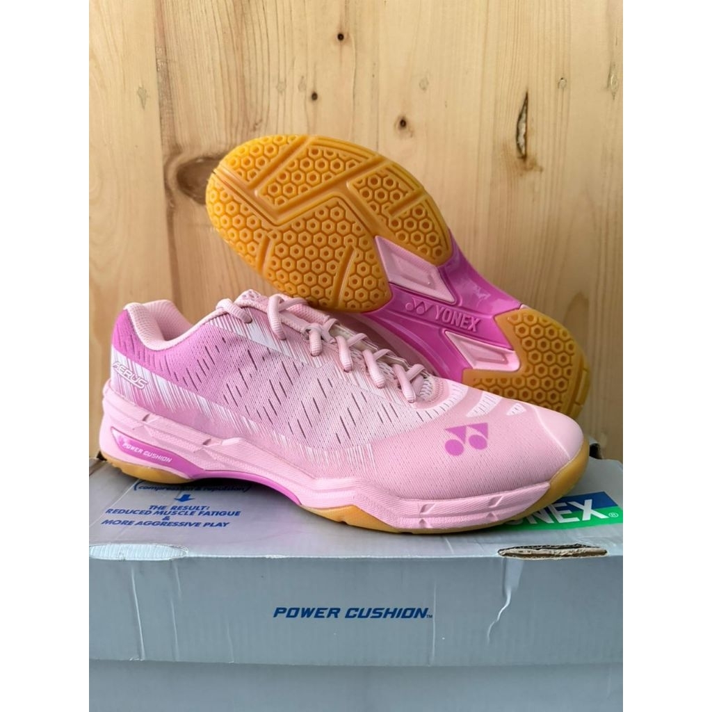 CUCI GUDANG SEPATU YONEX AERUS X PINK  100% ORIGINAL STOK TERBATAS
