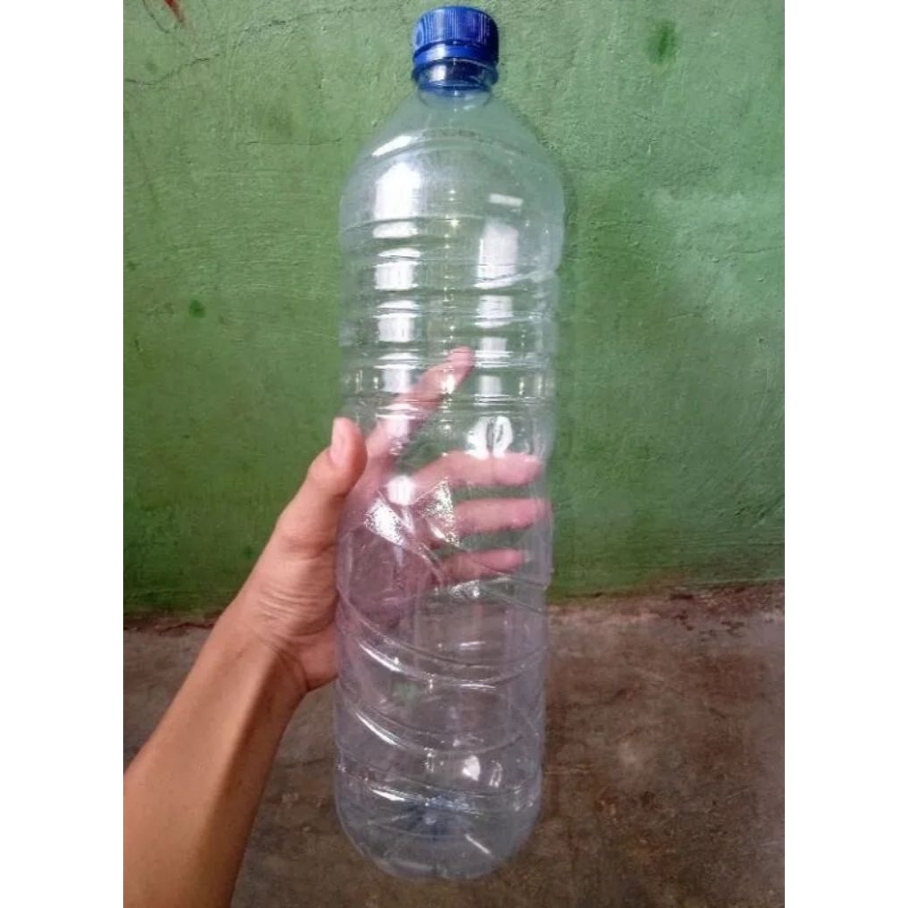 Botol Plastik Bekas 1.5 Liter / 1500ml - Bersih & Layak Pakai