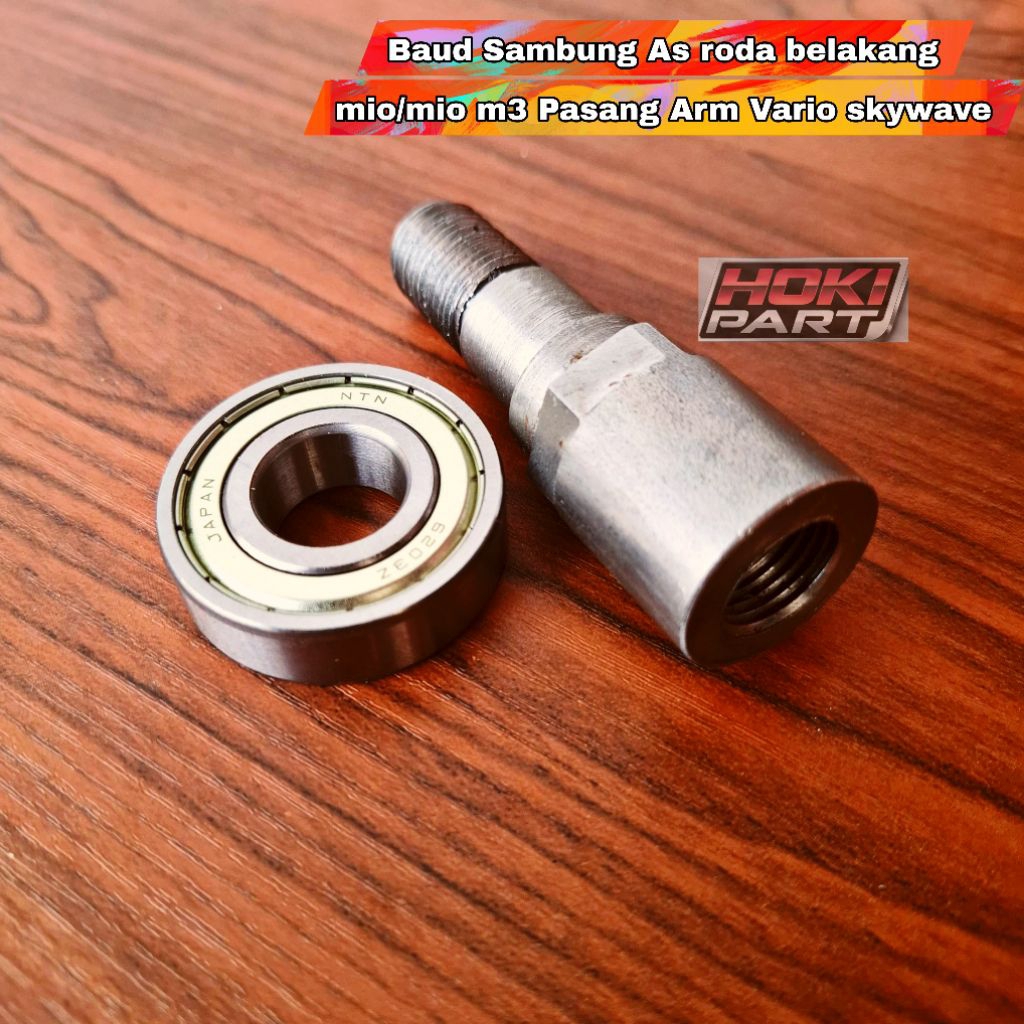 Baud sambung Asroda mio Pasang Arm Vario/skywave/Baud pemanjang as Roda mio Custom Pasang Arm Vario