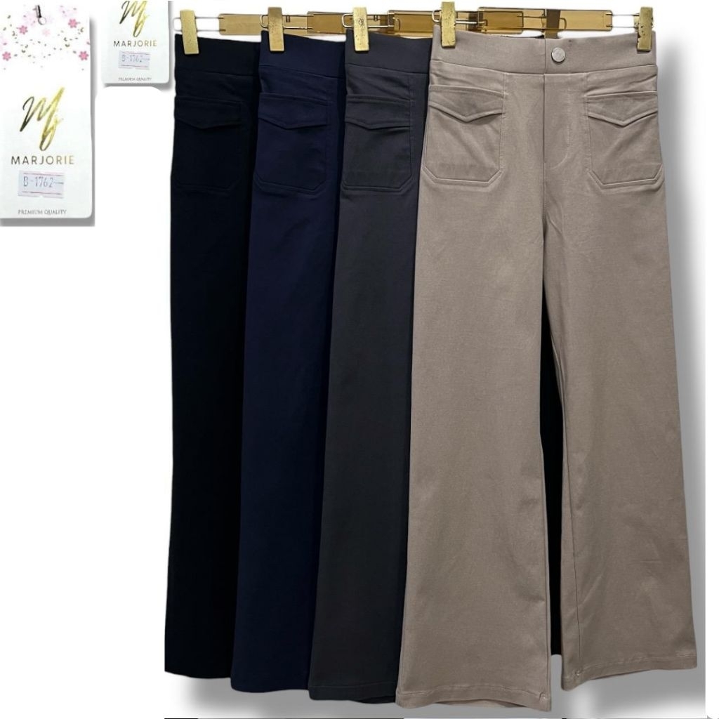 Celana Softjeans Marjorie MJ Kulot Wanita Kerja Casual Daily