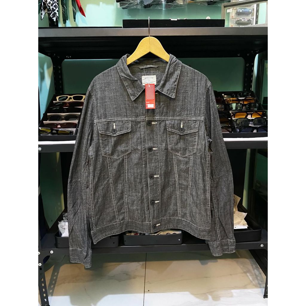 Trucker outer wash Uniqlo Boxy Authentic