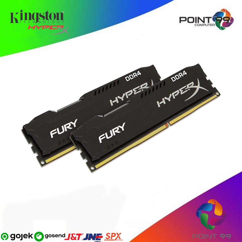 RAM KINGSTON HYPER X GAMING DDR4 8GB LONGDIMM PC 21300 - 2666MHz - DDR4 8GB HYPER X 2666