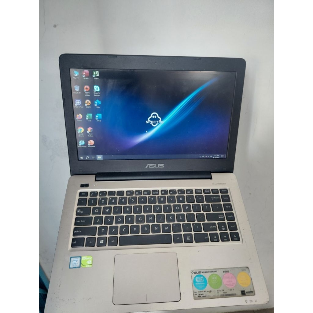 ASUS A456UQ I7 7500U RAM8 SSD128+1TB NVIDIA 940MX