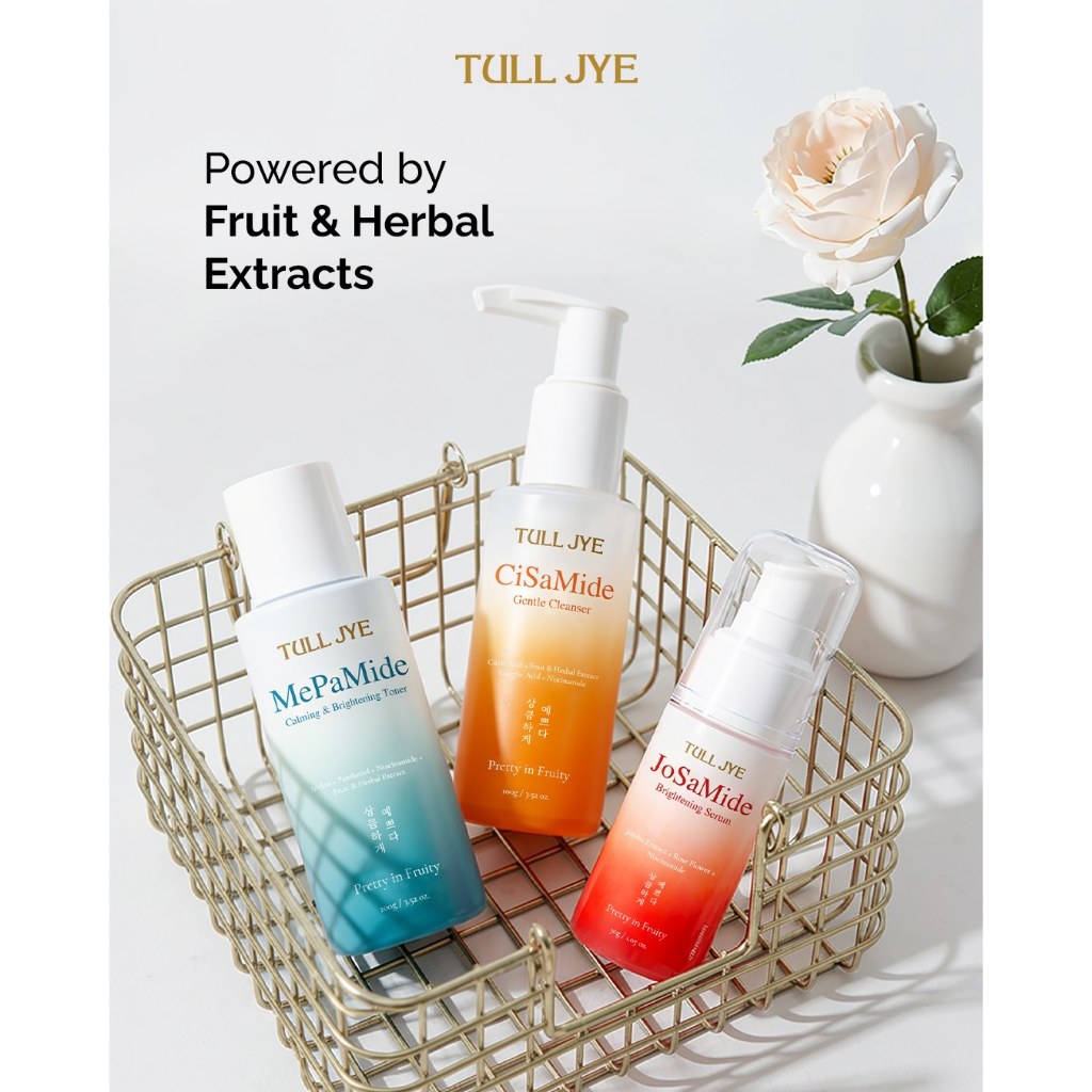 TULL JYE FAQs F Series - Cisamide Gentle Cleanser / Mepamide Toner / Josamide Face Serum - Sabun Muk