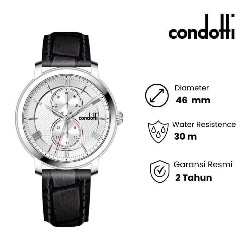 Jam Tangan Pria Condotti Sollecito CN1091-S02-L03