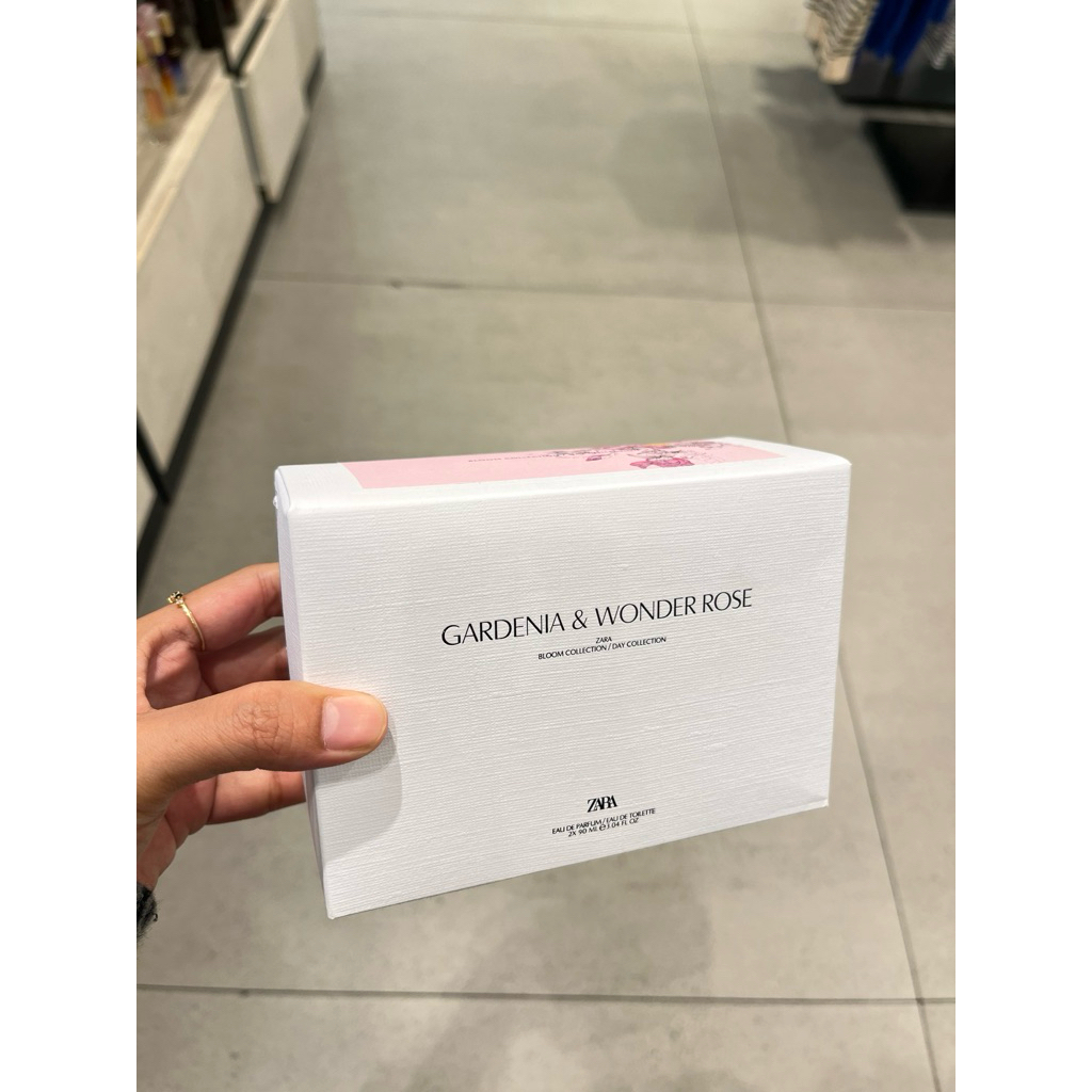 Jasatitip Zara parfum bundling gardenia wonder rose 90ml