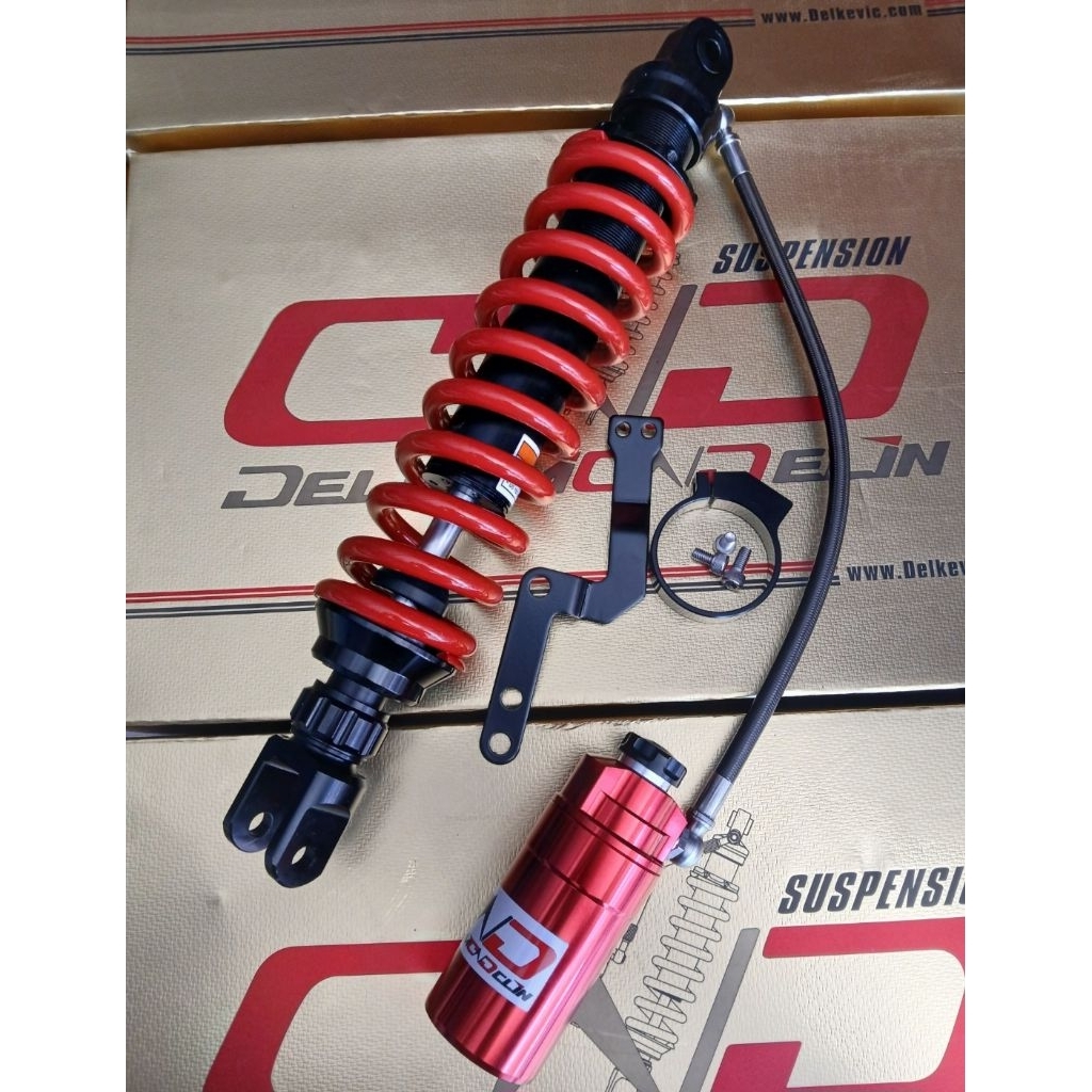 MONOSHOCK KLX 150 SHOCK BELAKANG KLX 150 TABUNG PISAH DELKEVIC