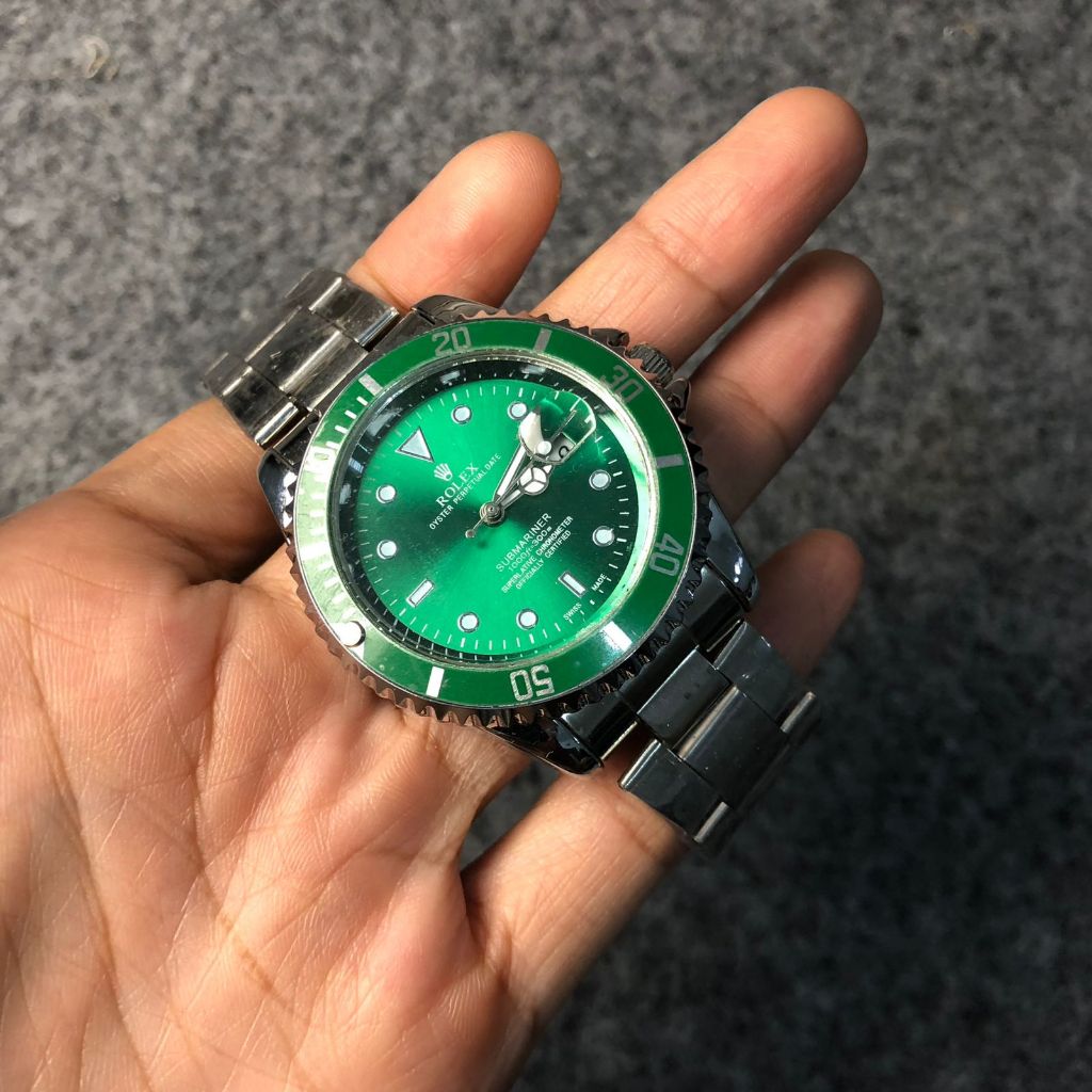 Jual jam tangan pria Rolex vintage quartz