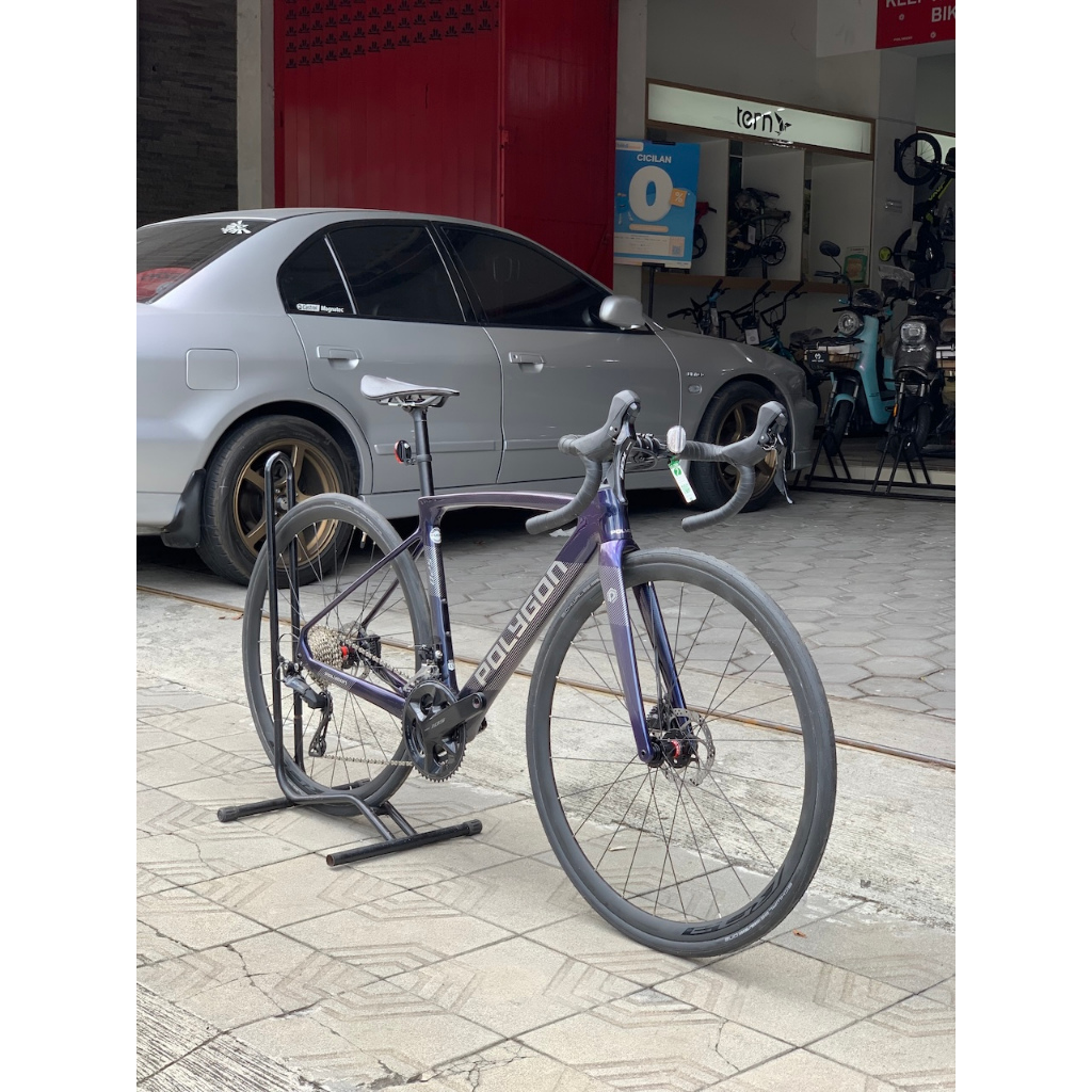 Polygon Strattos S7D Blue Size XS [700C] Road Bike Sepeda Balap