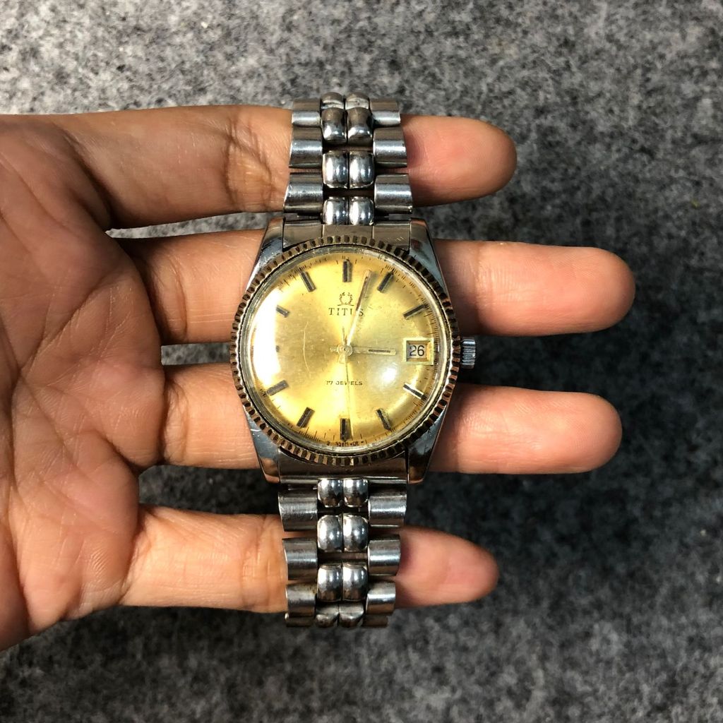 Jam tangan titus original vintage