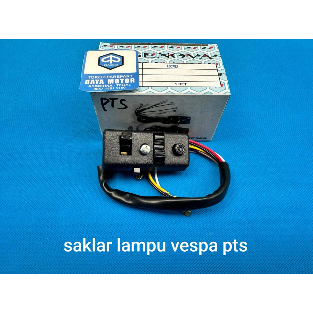saklar lampu vespa pts