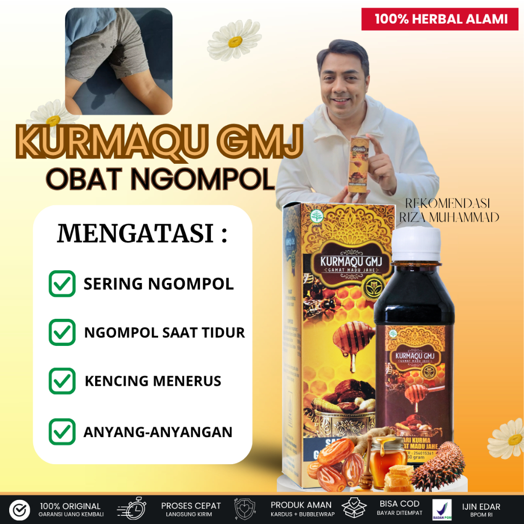 Obat Ngompol Herbal Stop Anak Ompol, Original kurma Anti Ngompol Ompol, Kurmaqu Solusi Anak Bebas Ng
