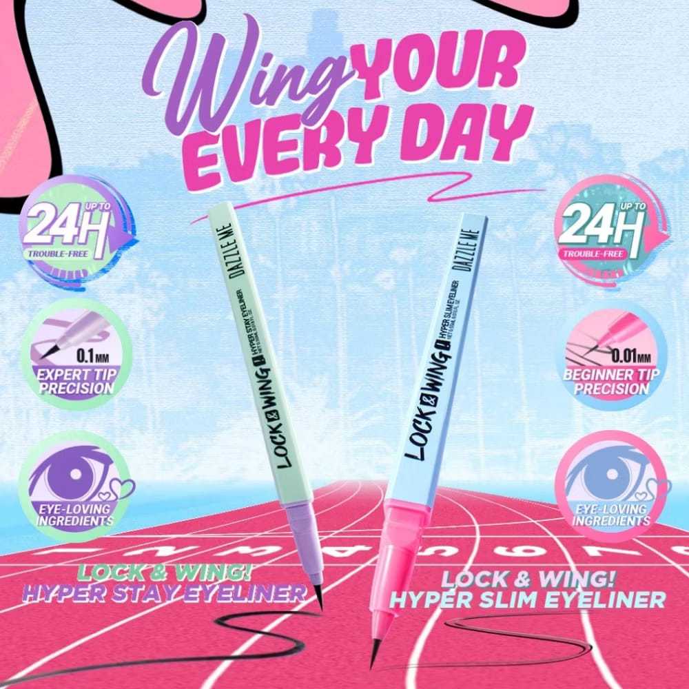 DAZZLE ME-DAZZLE ME LOCK & WING EYELINER-DAZZLE ME EYELINER