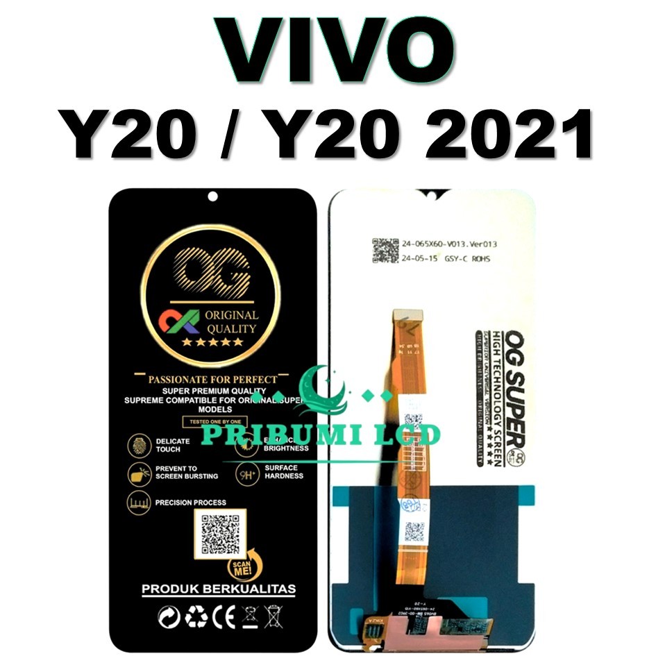 LCD TOUCHSCREEN VIVO Y20 / Y20 2021 ORI 100% COMPLETE FULLSET