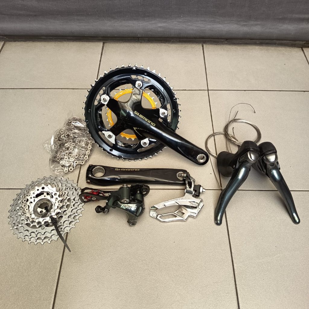 Groupset Tiagra Triple 4703 Second Langka