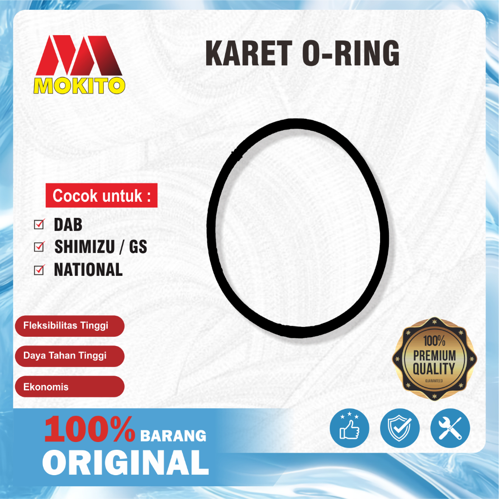 [MOKITO] O Ring Pompa air Nasional/Shimizu