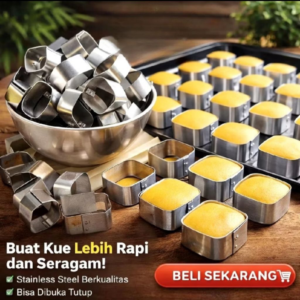 Cetakan nastar petak / cookie cutter kue kering / Cetakan nastar taiwan