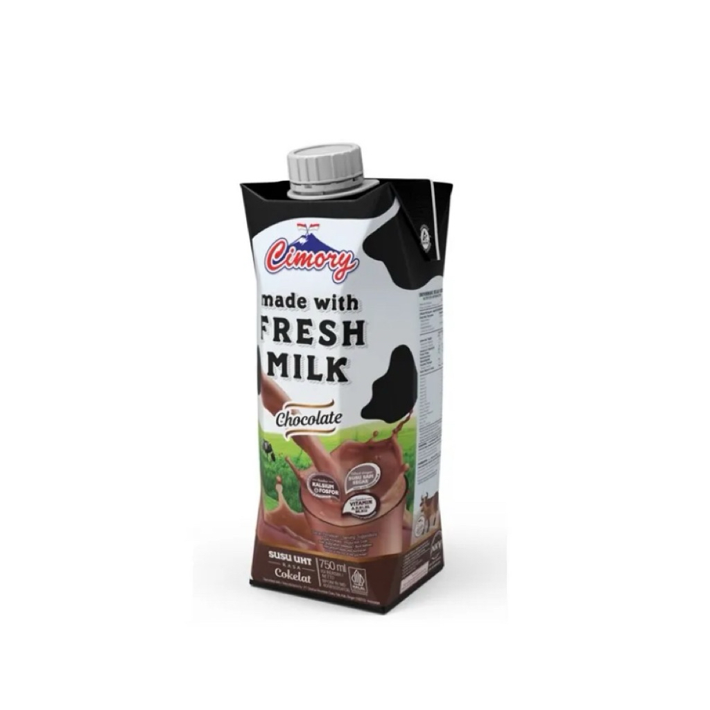 CIMORY SUSU UHT CHOCOLATE 750ML