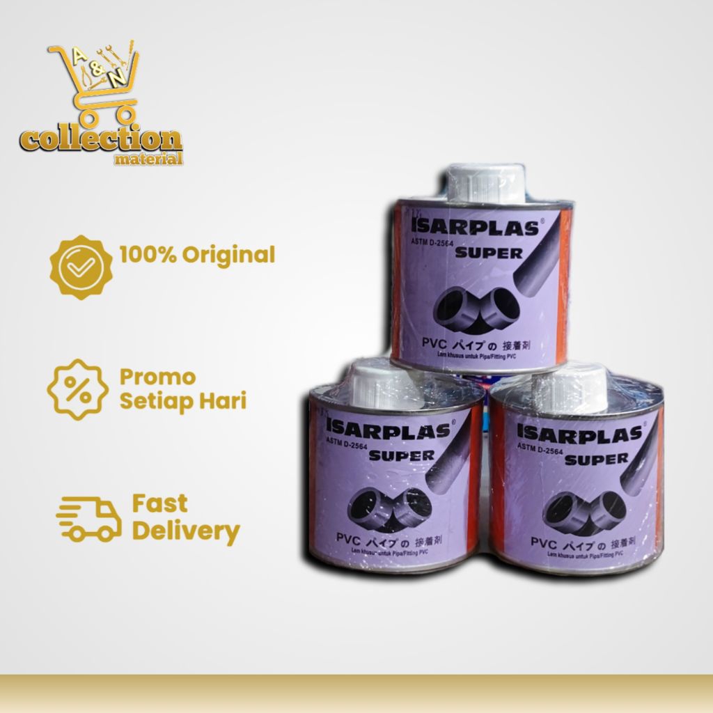 Lem Isarplas Kaleng Original 100%