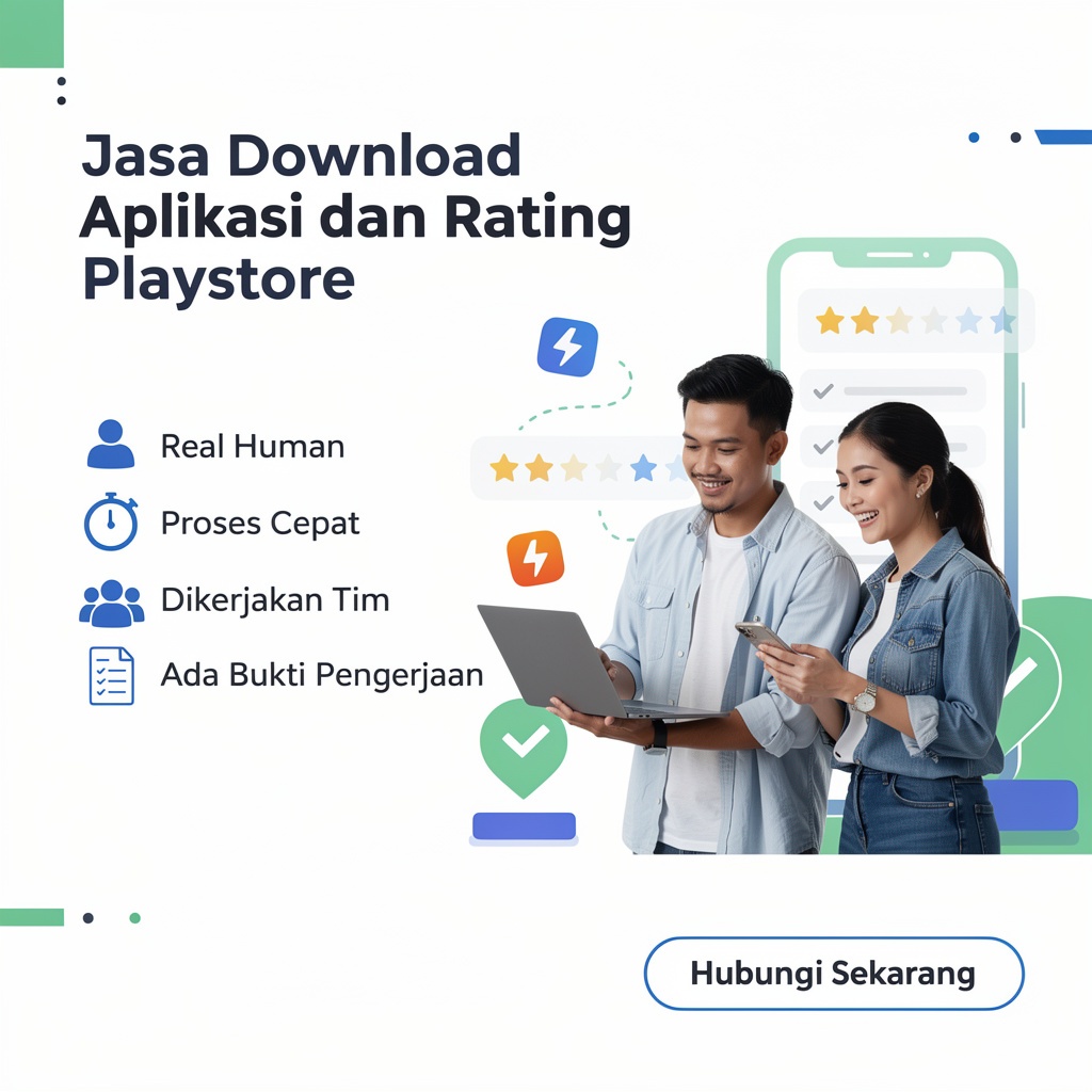 Jasa Download & Review Aplikasi Playstore Organik