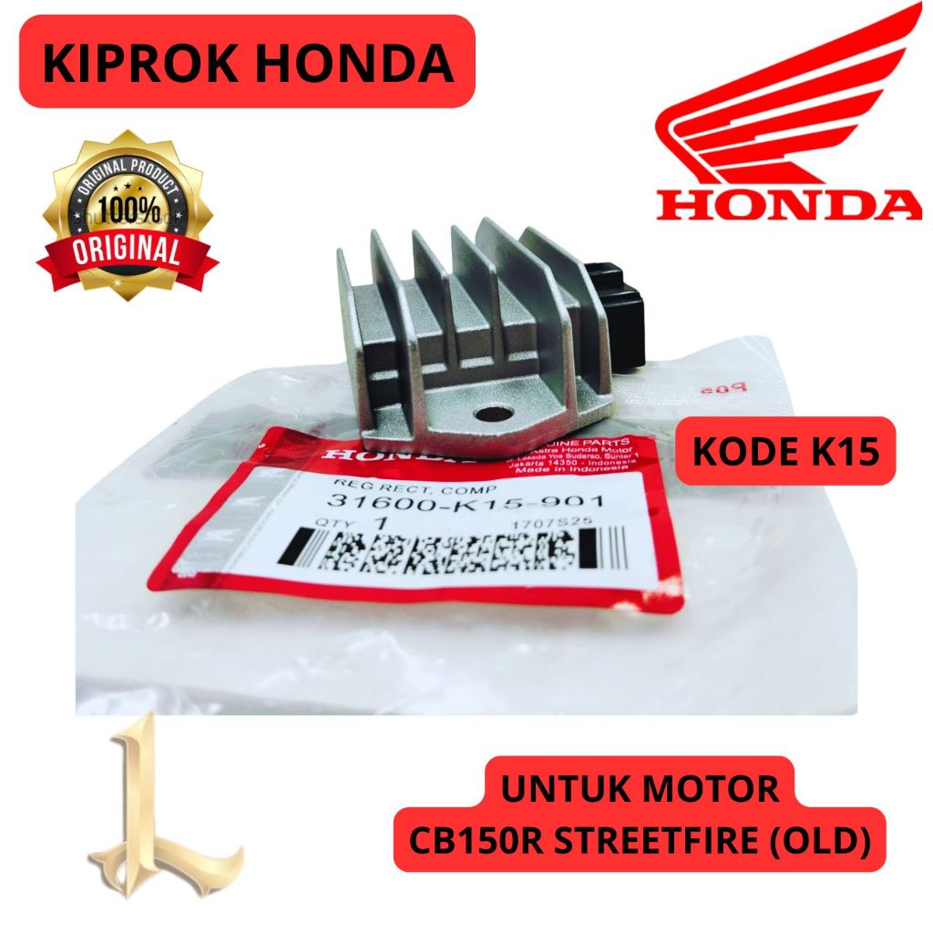 KIPROK ORIGINAL HONDA KODE K15 CB150R STREETFIRE (OLD)