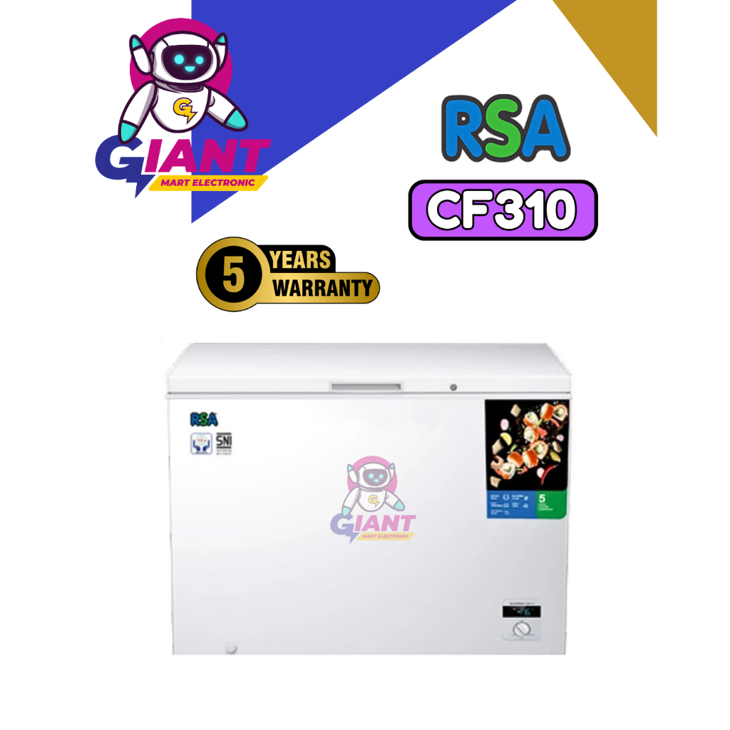 CHEST FREEZER COOLER BOX RSA CF310 / CF 310 / CF-310  310 LITER