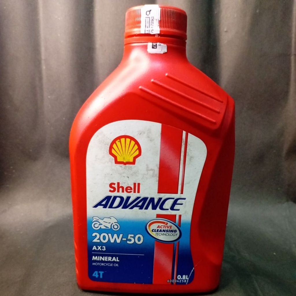 OLI SHELL ADVANCE AX3 20W-50 ORIGINAL
