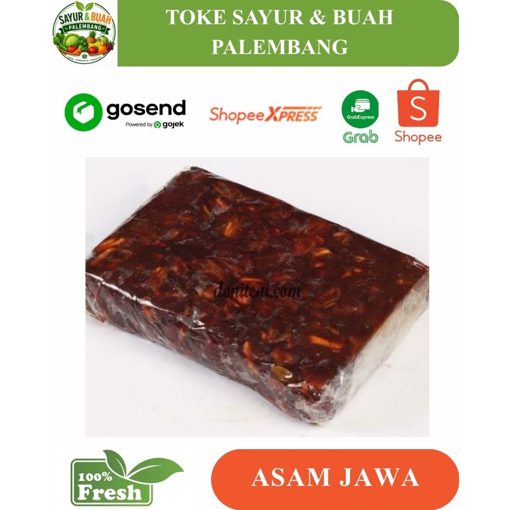 Asam Jawa Asli Tanpa Biji 1kg - Segar, Tanpa Pengawet, Tanpa Biji