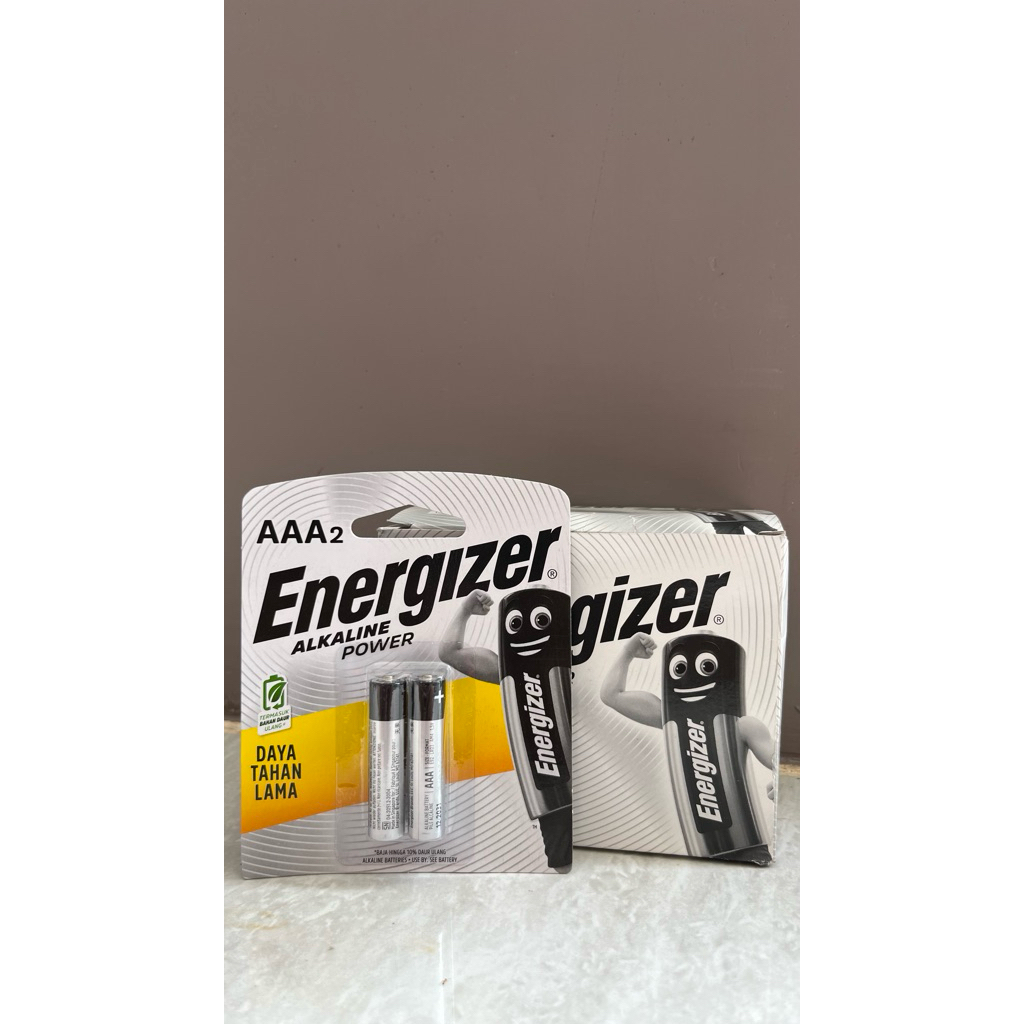 Batu Baterai Energizer Alkaline power AAA2 battery