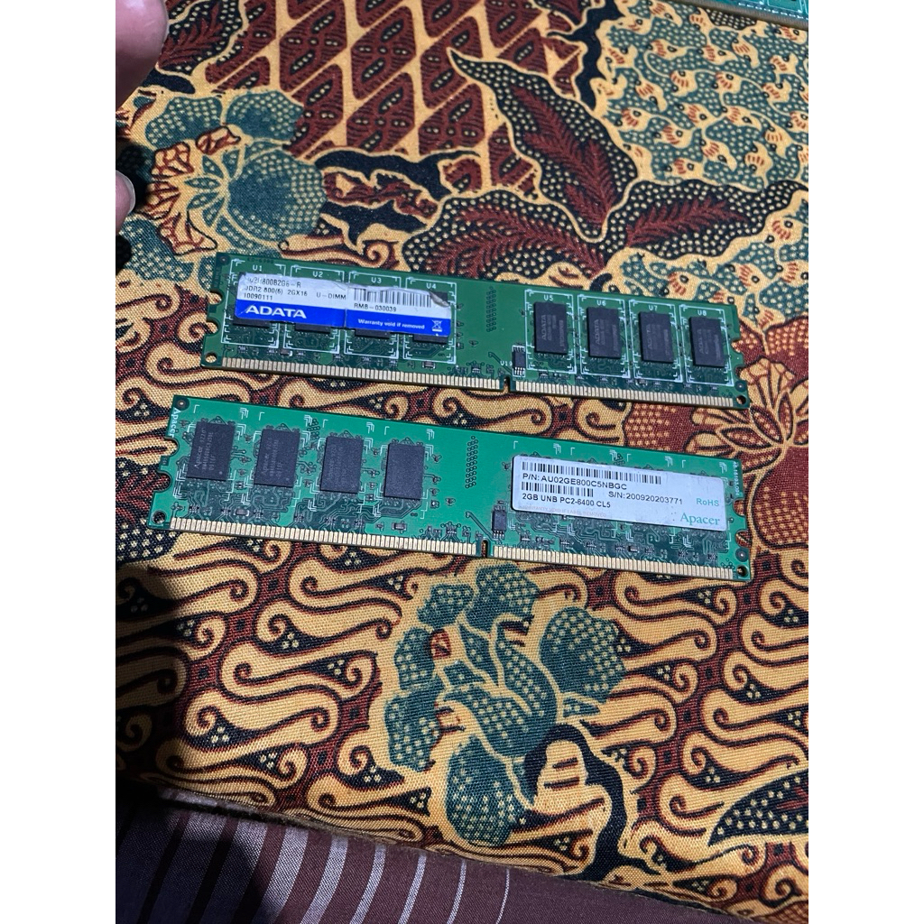 Ram komputer Ram pc ddr2 2G 2 keping borongan