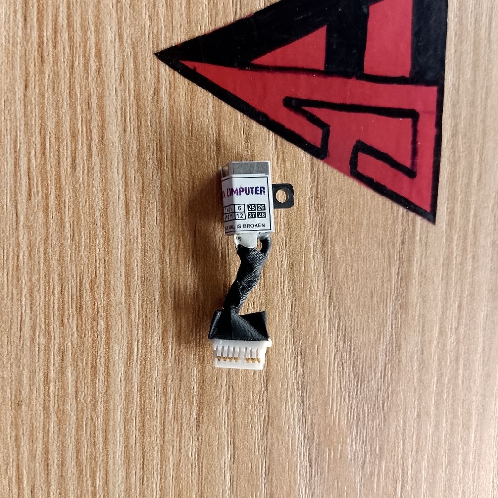 Jack power dc laptop dell 3301