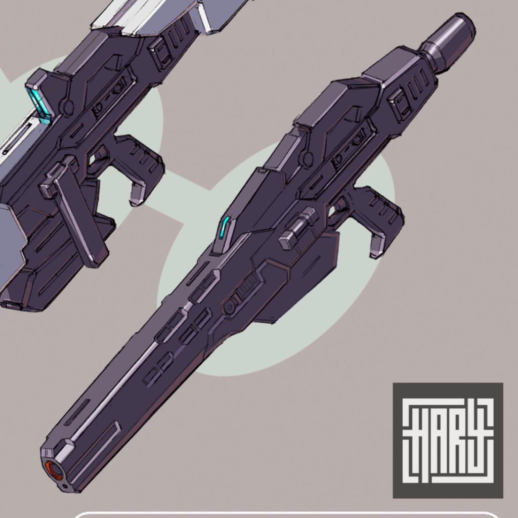 AOZ SW II-3 - BEAMRIFLE JEGAN TYPE B, BARZAM