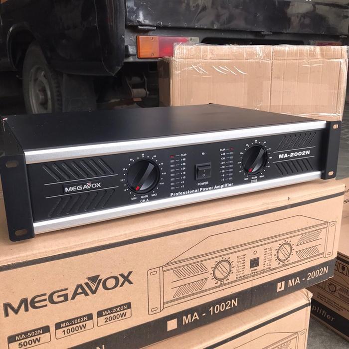 POWER AMPLI  MEGAVOX MA2002N MA 2002 MA2002 ORI MEGAVOX 100%