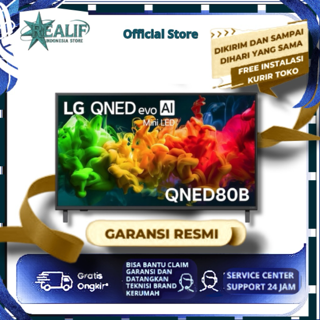 LG 85QNED80BSA QNED Mini Led Smart TV 85 Inch UHD 4K - 85QNED80 BSA