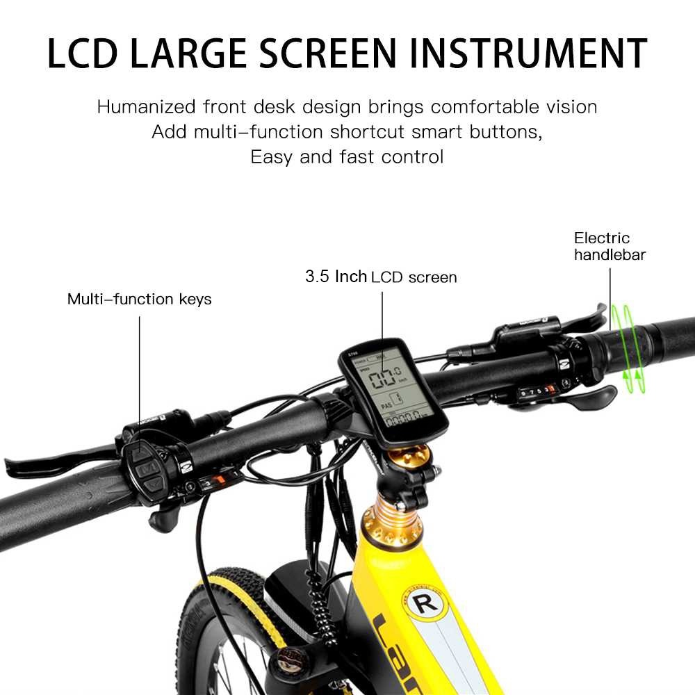 PROMO - LCD XT750 ORIGINAL - LCD S700 - Lankeleisi Speedometer Sepeda LCD Screen T8 XC4000 XT750 XT6