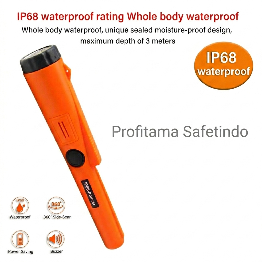 Metal detector Bawah Air IP68 Detektor Logam Tahan Air Gp Pointer Anti Dalam Air IP 68 Pointer AT em