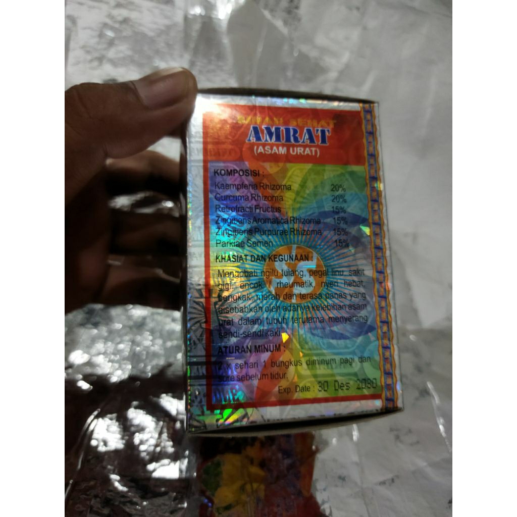 amrat asam urat pegal linu